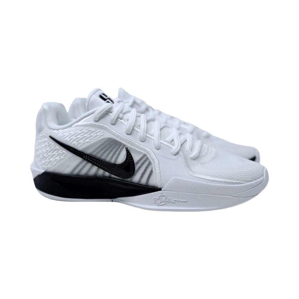 Size 6 Nike Sabrina 2 TB Promo White Black Womens Basketball Shoes HM5038-102